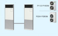 東京・茨城・栃木・群馬・埼玉・千葉・神奈川・業務用エアコン　東芝　床置き　スタンドタイプ　同時ツイン　AFRB11255B2　P112（4馬力）　冷房専用　三相200Ｖ