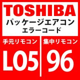 画像: 東芝　パッケージエアコン　エラーコード：LO5 / 96　優先室内重複（優先室内に表示）」　【インターフェイス基板】